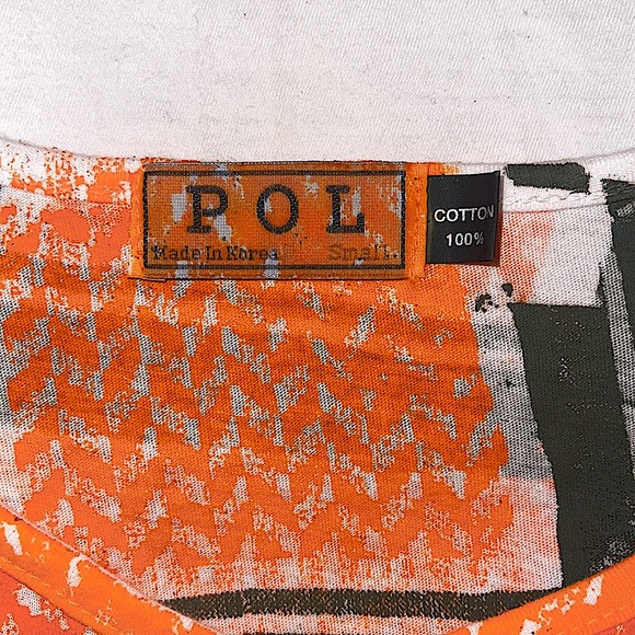 🆕🌿🤍POL: Scarf Ivory Tee SMALL - Picture 4 of 6